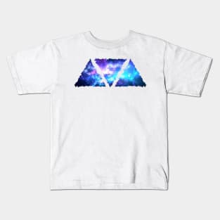 Triangles of galaxy Kids T-Shirt